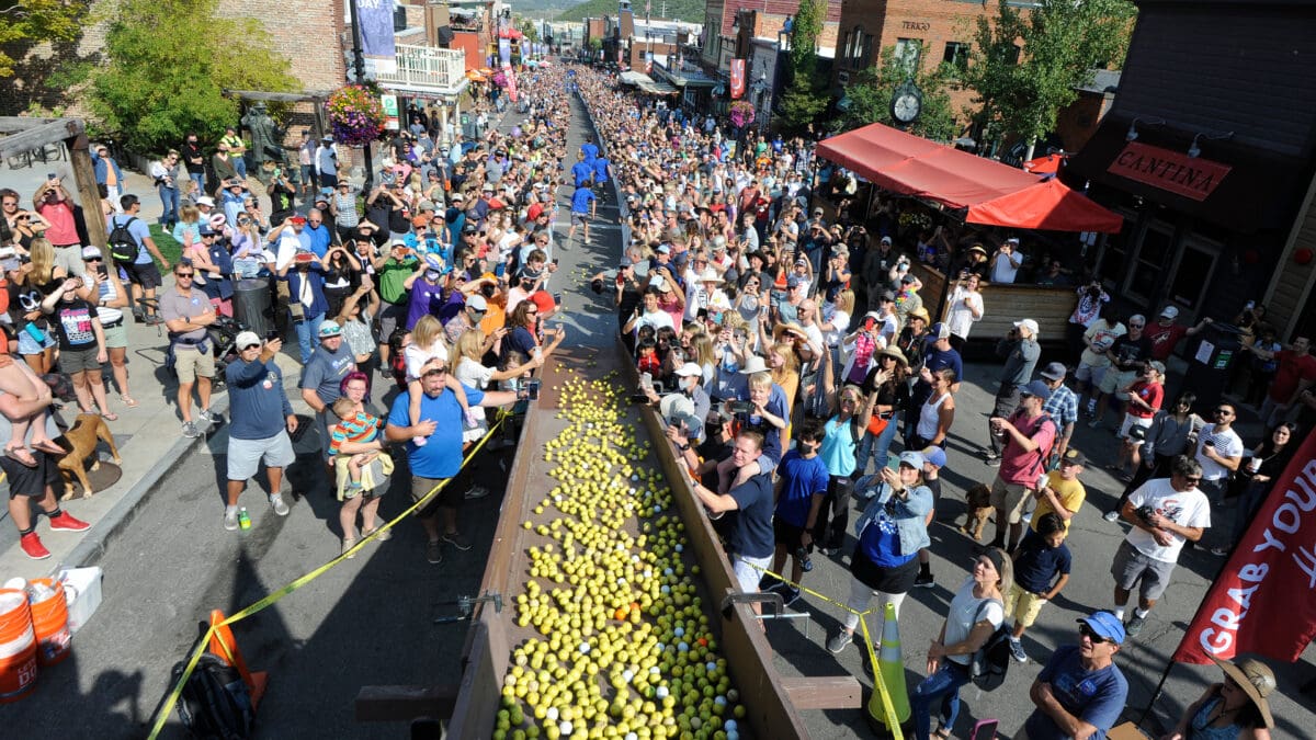 running of balls