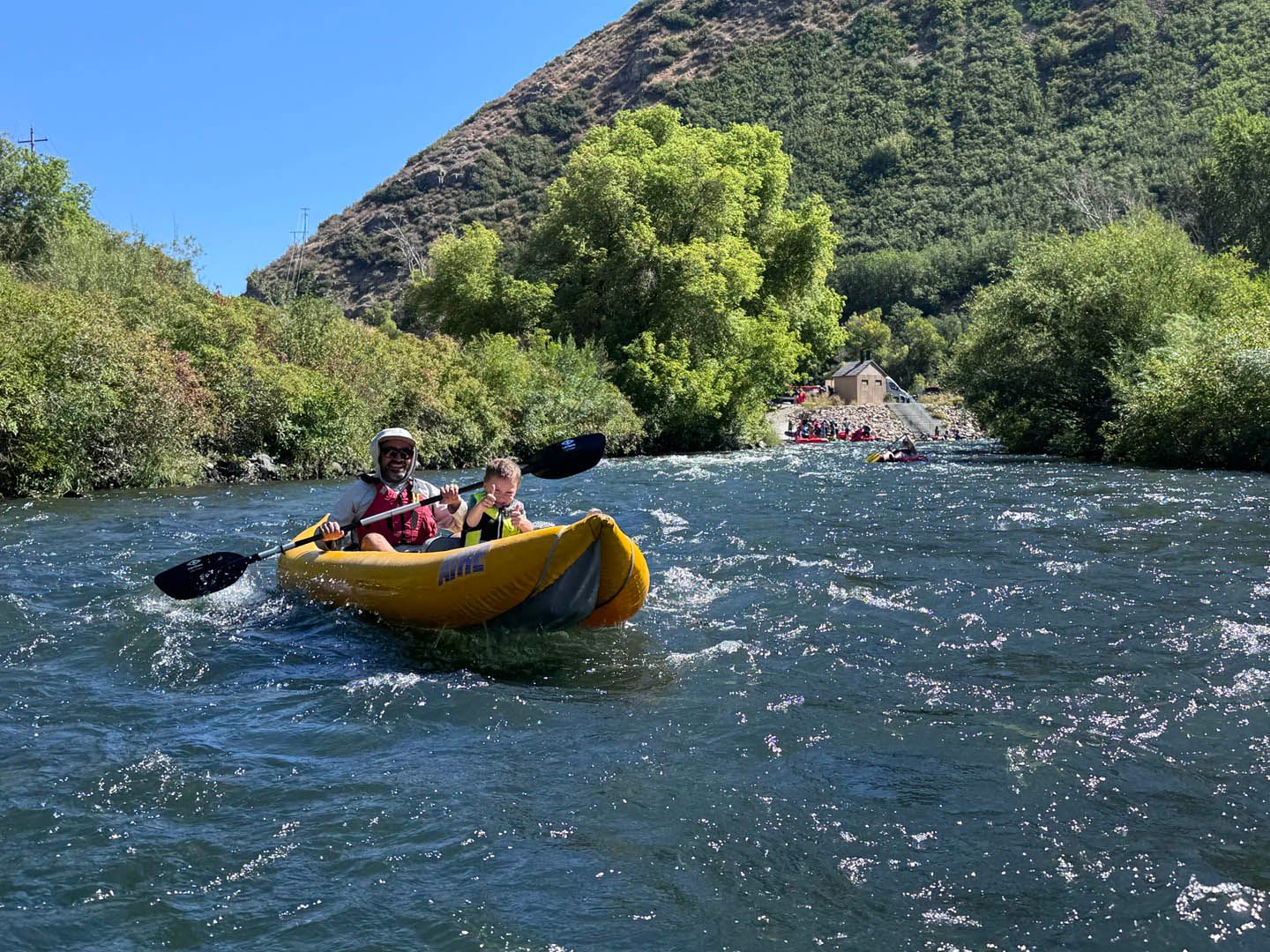 Kayaking the Provo River