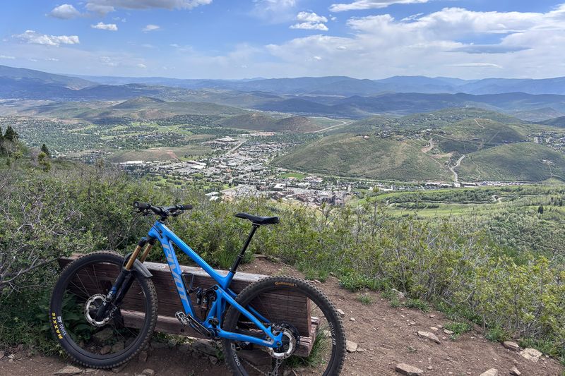 Best mountain biking trail in Park City