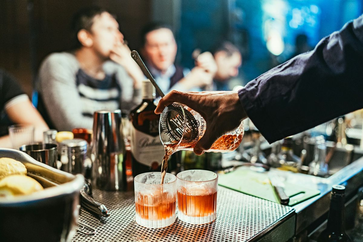 drink at bar
