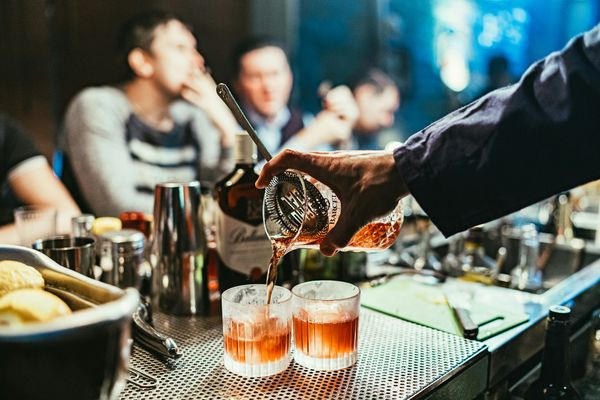 drink at bar