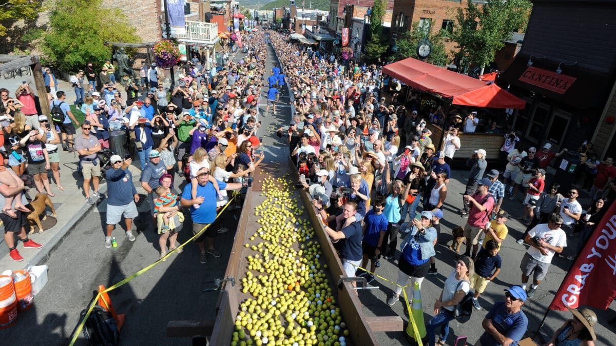 running of balls