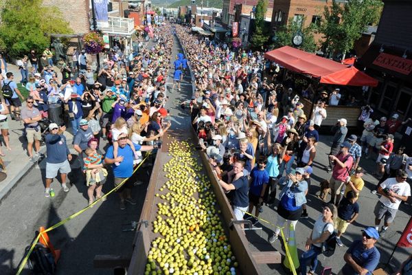 running of balls